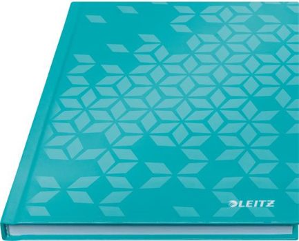 Beíró, A5, kockás, 80 lap, keményfedeles, LEITZ...