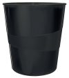 Papírkosár, 15 liter, LEITZ "Recycle", fekete Papírkosár, 15 liter, LEITZ "Recycle", fekete