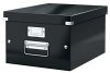 Doboz, A4 méret, LEITZ "Click&Store", fekete Doboz, A4 méret, LEITZ "Click&Store", fekete