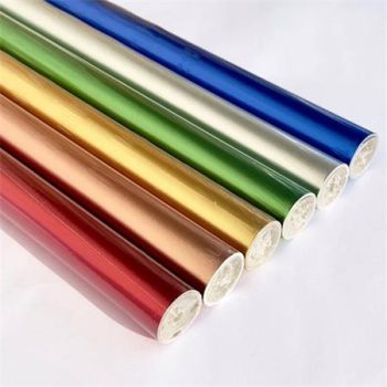 Csomagolópapír, íves, 70x200 cm, metál vegyes s...