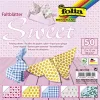Origami papír, 15x15 cm, 80 g, 50 lap, FOLIA "S...