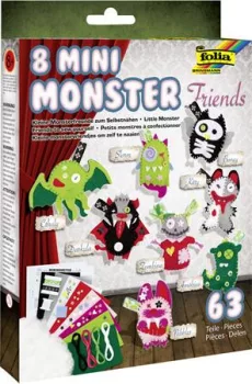 Kreatív filc varrókészlet, FOLIA "Mini Monster... Kreatív filc varrókészlet, FOLIA "Mini Monster...