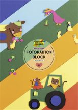 Dekorkarton, 2 oldalas, A3, 300 g, 10 lap, FOLI...