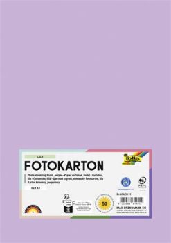 Dekorkarton, 2 oldalas, A4, 300 g, 50 lap, FOLI...