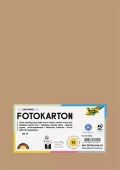 Dekorkarton, 2 oldalas, A4, 300 g, 50 lap, FOLI...