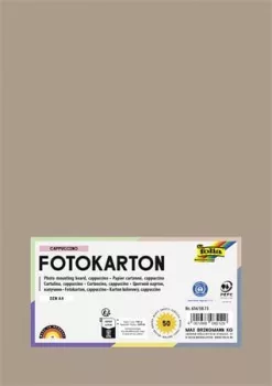 Dekorkarton, 2 oldalas, A4, 300 g, 50 lap, FOLI...