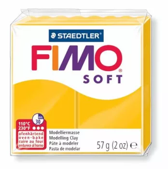 Gyurma, 57 g, égethető, FIMO "Soft", napsárga Gyurma, 57 g, égethető, FIMO "Soft", napsárga
