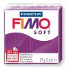 Gyurma, 57 g, égethető, FIMO "Soft", bíborlila Gyurma, 57 g, égethető, FIMO "Soft", bíborlila