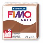 Gyurma, 57 g, égethető, FIMO "Soft", karamell