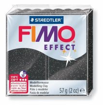 Gyurma, 57 g, égethető, FIMO "Effect", csillagpor
