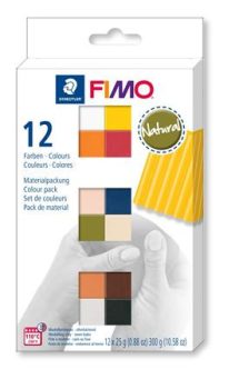 Gyurma, készlet, 12x25 g, égethető, FIMO "Soft... Gyurma, készlet, 12x25 g, égethető, FIMO "Soft...