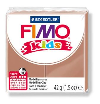 Gyurma, 42 g, égethető, FIMO "Kids", világosbarna Gyurma, 42 g, égethető, FIMO "Kids", világosbarna