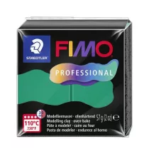 Gyurma, 57 g, égethető, FIMO "Professional", zöld