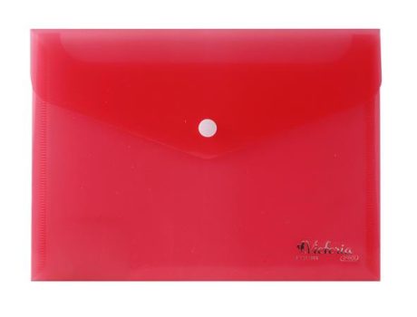 Irattartó tasak, A5, PP, patentos, VICTORIA OFF...