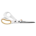 Varróolló, 21 cm, FISKARS "Amplify", fehér