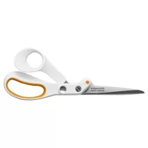 Varróolló, 21 cm, FISKARS "Amplify", fehér