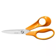 Olló, konyhai, 18 cm FISKARS "Classic", narancs...