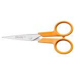 Varróolló, 13 cm, FISKARS "Classic", narancssárga