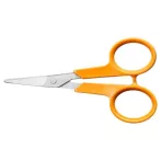 Olló, körömvágó, 10 cm, hajlított, FISKARS "Cla...