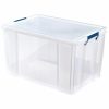 Műanyag tároló doboz, átlátszó, 85 liter, FELLO... Műanyag tároló doboz, átlátszó, 85 liter, FELLO...