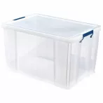 Műanyag tároló doboz, átlátszó, 85 liter, FELLO... Műanyag tároló doboz, átlátszó, 85 liter, FELLO...