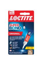 Pillanatragasztó, 4 g, HENKEL "Loctite Super Bo...