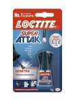 Pillanatragasztó, ecsetes, 5 g, HENKEL "Loctite...