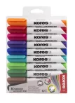 Tábla- és flipchart marker készlet, 3 mm, kúpos... Tábla- és flipchart marker készlet, 3 mm, kúpos...