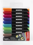 Alkoholos marker, 3 mm, kúpos, KORES "K-Marker...
