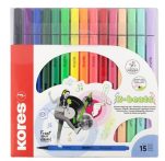 Filctoll készlet, kimosható, KORES "K-beats", 1...
