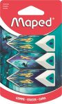 Radír, MAPED "Dragon Pyramid sárkány ", 3 darab