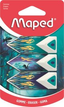Radír, MAPED "Dragon Pyramid sárkány ", 3 darab