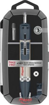 Körző, precíziós, rögzíthető lábakkal, MAPED "N...