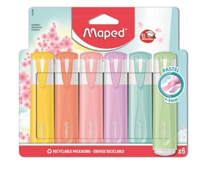 Szövegkiemelő készlet, 1-5 mm, MAPED "Fluo Peps...