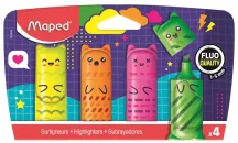 Szövegkiemelő készlet, 1-5 mm, MAPED „Fluo Peps...