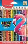 Színes ceruza készlet, háromszögletű, MAPED "Co... Színes ceruza készlet, háromszögletű, MAPED "Co...