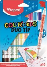 Filctoll készlet, MAPED "Color'Peps Duo Tip", 1...