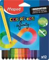 Színes ceruza készlet, háromszögletű, MAPED "Co... Színes ceruza készlet, háromszögletű, MAPED "Co...