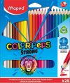 Színes ceruza készlet, háromszögletű, MAPED "Co... Színes ceruza készlet, háromszögletű, MAPED "Co...