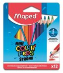 Színes ceruza készlet, háromszögletű, MAPED "Mi...