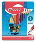 Színes ceruza készlet, háromszögletű, MAPED "Mi...
