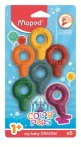 Zsírkréta, MAPED "Color'Peps Baby", 6 különböző... Zsírkréta, MAPED "Color'Peps Baby", 6 különböző...