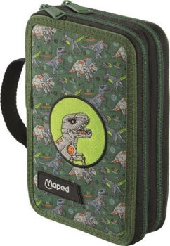 Tolltartó, töltött, 2 emeletes, cipzáras, MAPED...