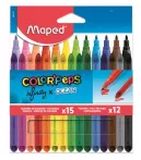 Színes ceruza és filctoll készlet, MAPED "Color... Színes ceruza és filctoll készlet, MAPED "Color...