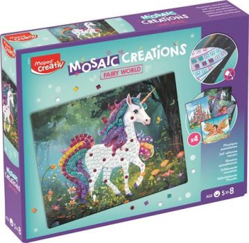 Mozaikos képkészítő, tündérvilág, MAPED CREATIV...