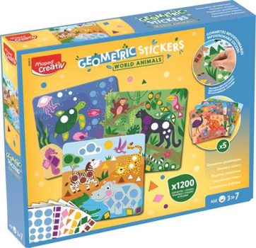 Matrica készlet, geometriai, MAPED CREATIV "Geo...