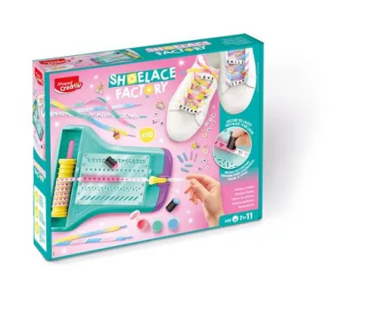 Cipőfűző díszítő készlet, MAPED CREATIV "Shoela...