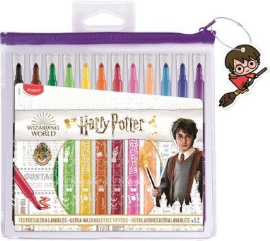 Filctoll készlet, MAPED "Harry Potter Teens", 4 különböző szín