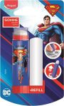 Radírstift, pótbéllel, MAPED "Superman" Radírstift, pótbéllel, MAPED "Superman"
