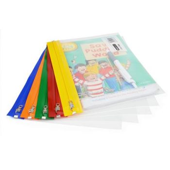 Rendszerező tasak, A5, cipzáras, RAPESCO, "Zipp...